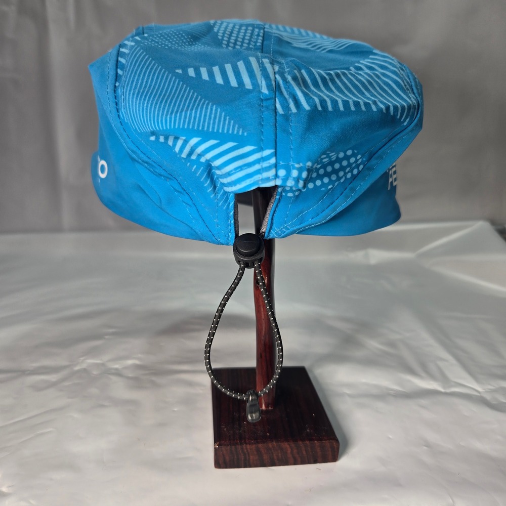 Altra Running Hat Boco Gear Blue Geometric 5 Panel Fleet Feet Austin One Size - Picture 4 of 6